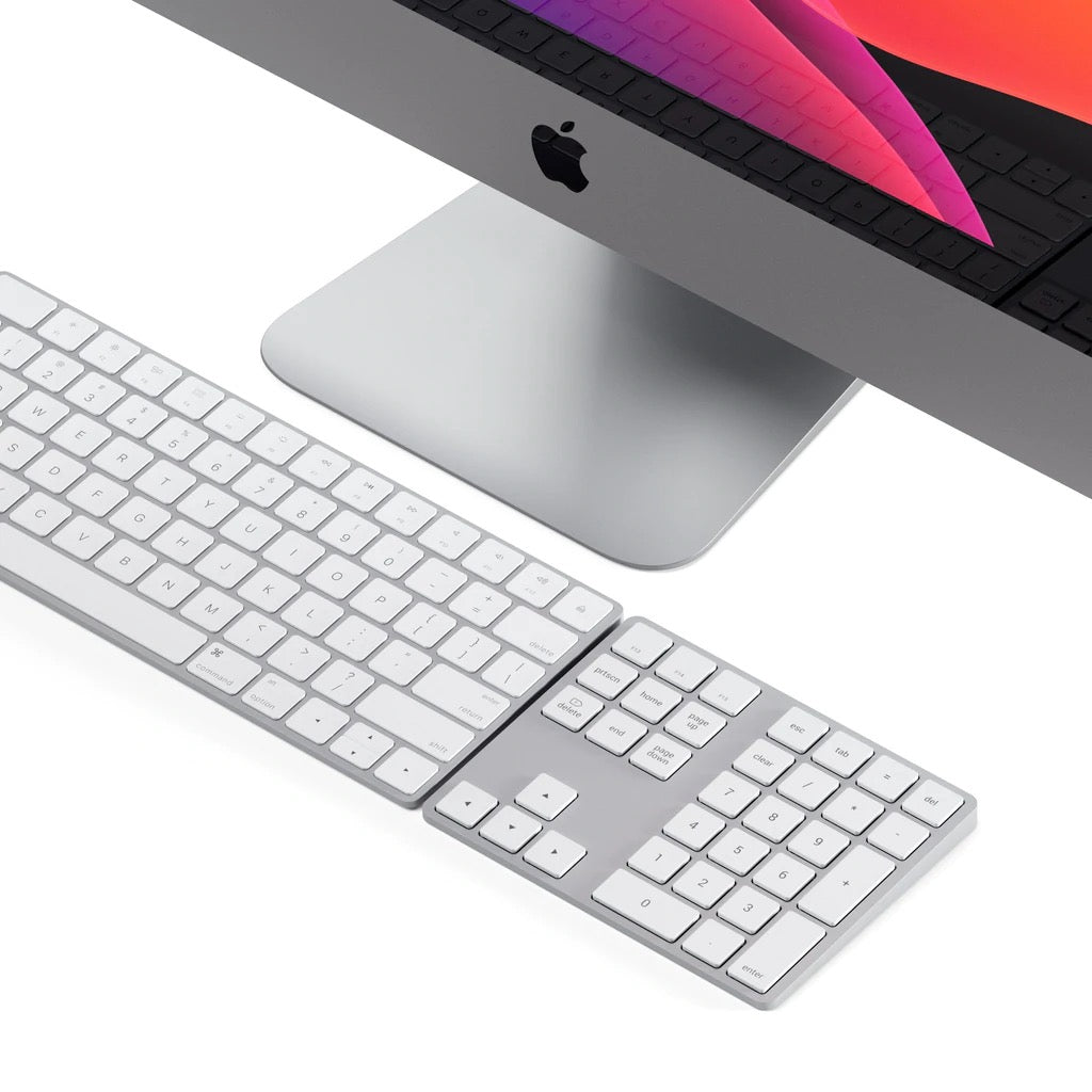 Extensie tastatura Satechi Aluminum Bluetooth Keypad - Silver - iSTYLE RO