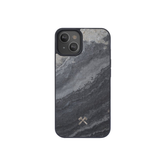 Husa de protectie Woodcessories cu MagSafe pentru iPhone 13, Camo Gray - iSTYLE RO
