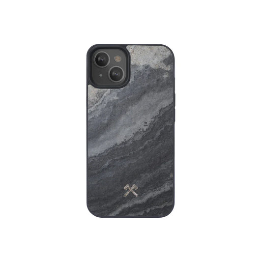 Husa de protectie Woodcessories cu MagSafe pentru iPhone 13, Camo Gray - iSTYLE RO