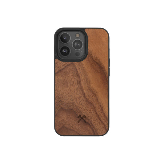 Husa de protectie Woodcessories cu MagSafe pentru iPhone 13 Pro, Walnut - iSTYLE RO