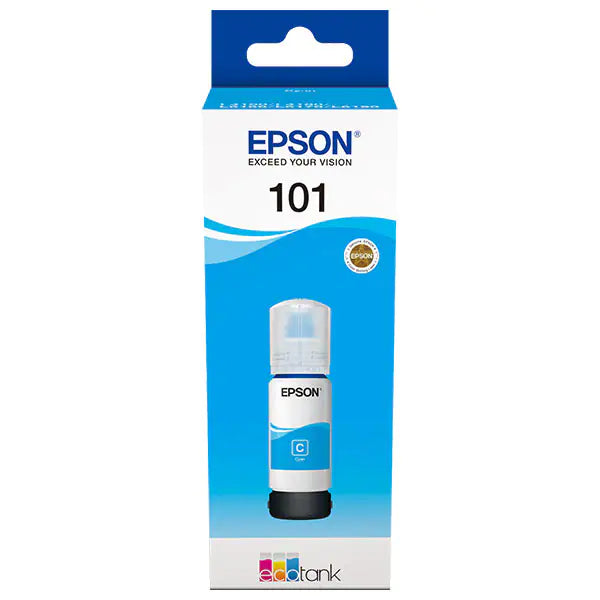 Cerneala Epson 101 EcoTank, Cyan - iSTYLE RO