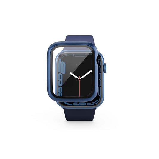 Husa de protectie Epico pentru Apple Watch 7 (45mm), Albastru - iSTYLE RO