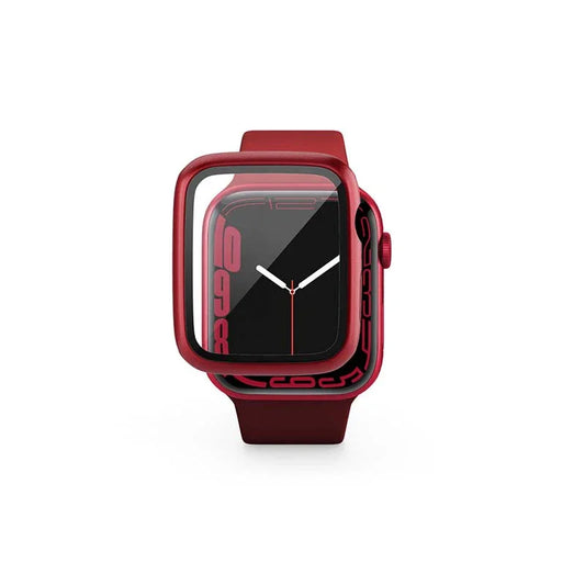 Husa de protectie Epico pentru Apple Watch 7 (41mm), Rosu - iSTYLE RO