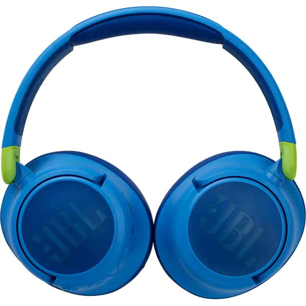 Casti Over-Ear pentru copii JBL JR460NC, Bluetooth, Active Noise Cancelling, Microfon, Albastru - iSTYLE RO