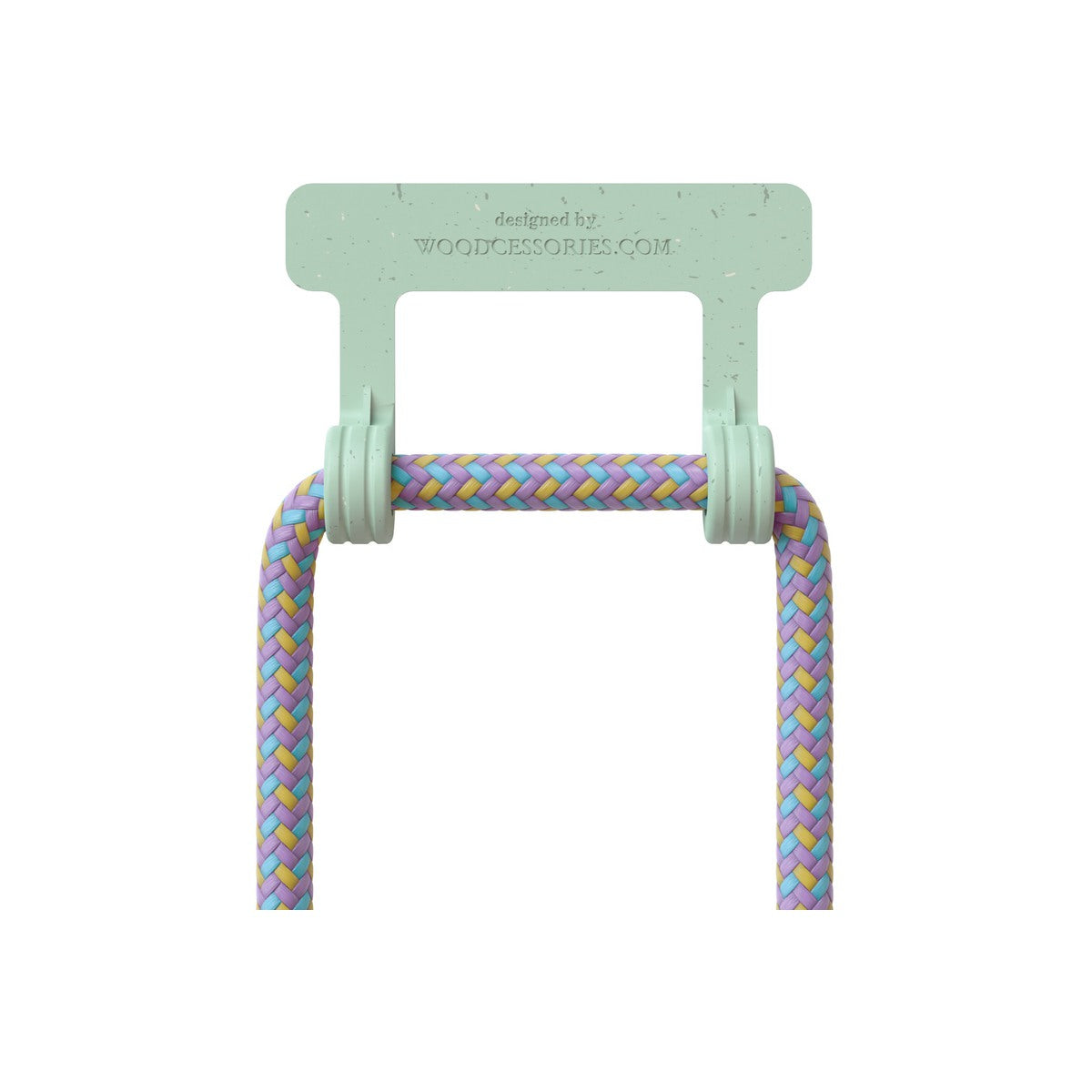 Snur Woodcessories Change Case Lanyard pentru Husa de protectie Woodcessories - Mint-Purple - iSTYLE RO