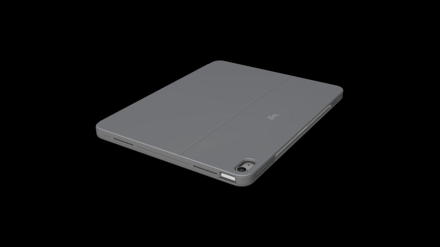 Husa cu tastatura Logitech Combo Touch pentru iPad Air 13" M2, Gri, layout US - iSTYLE RO