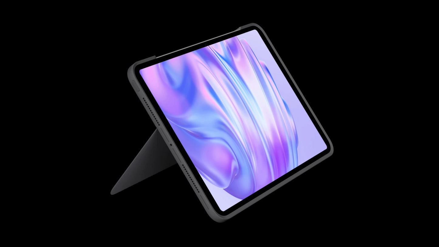 Husa cu tastatura Logitech Combo Touch pentru iPad Pro 11" M4, Negru, layout US - iSTYLE RO