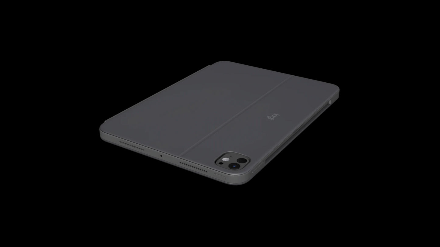 Husa cu tastatura Logitech Combo Touch pentru iPad Pro 11" M4, Negru, layout US - iSTYLE RO