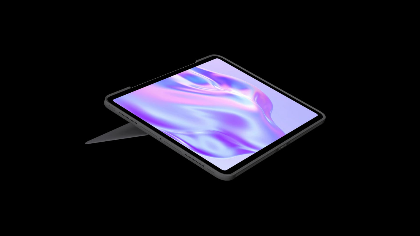 Husa cu tastatura Logitech pentru iPad Pro 13" (M4), Negru, layout US - iSTYLE RO