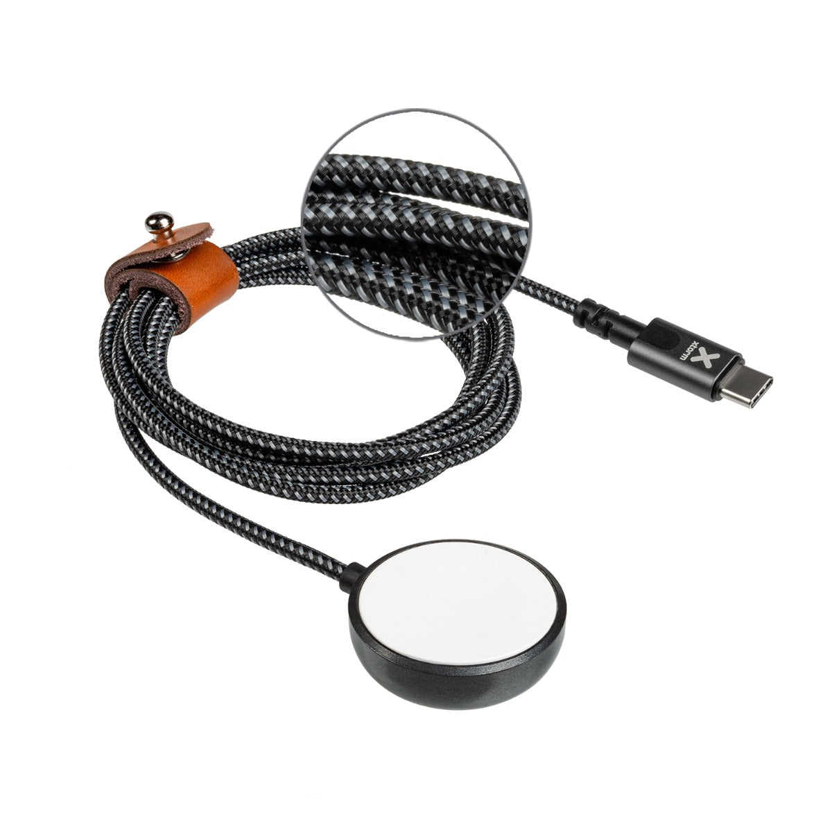 Cablu de incarcare Xtorm magnetic pentru Apple Watch, PowerStream CX2121, 1.5m, negru - iSTYLE RO