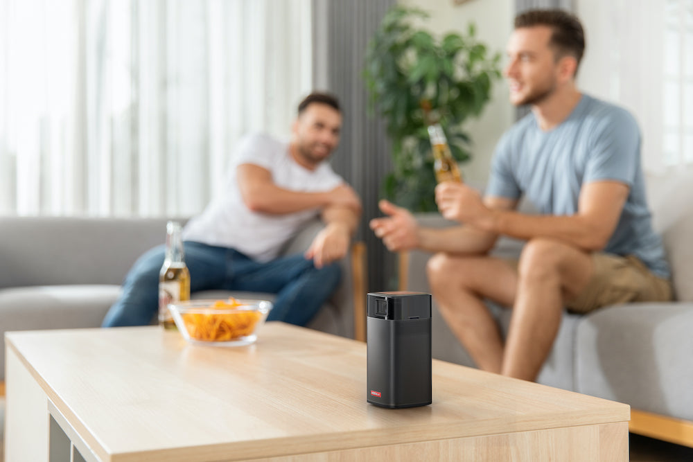 Videoproiector portabil Anker Nebula Apollo, Wi-Fi, 200 ANSI Lumens, DLP, Android TV, AutoFocus, Difuzor 6W, Negru - iSTYLE RO
