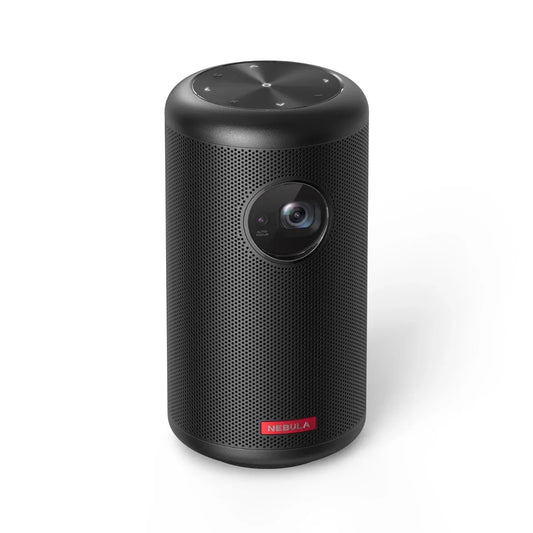 Videoproiector Anker Nebula Capsule II, Full HD, Wi-Fi, 200 ANSI Lumens, DLP, Android TV, AutoFocus, Difuzor 8W, Negru - iSTYLE RO