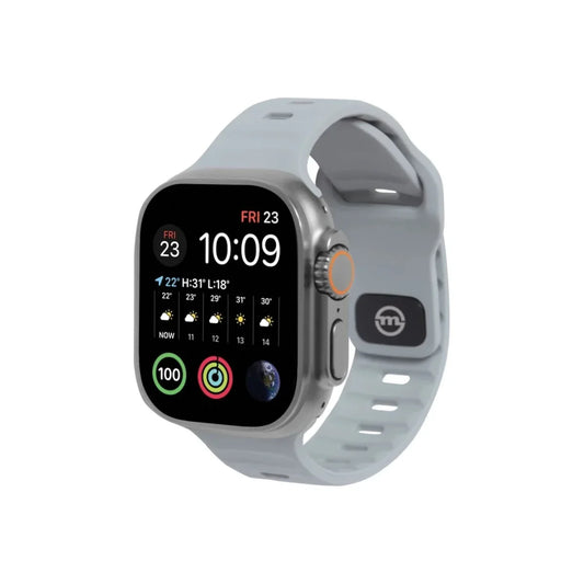 Curea Mobile Origin Strap pentru Apple Watch 49mm, Gri - iSTYLE RO