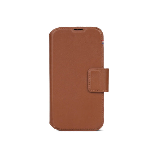 Husa de protectie Decoded cu portofel detasabil iPhone 15 Pro Max, Piele, Maro - iSTYLE RO