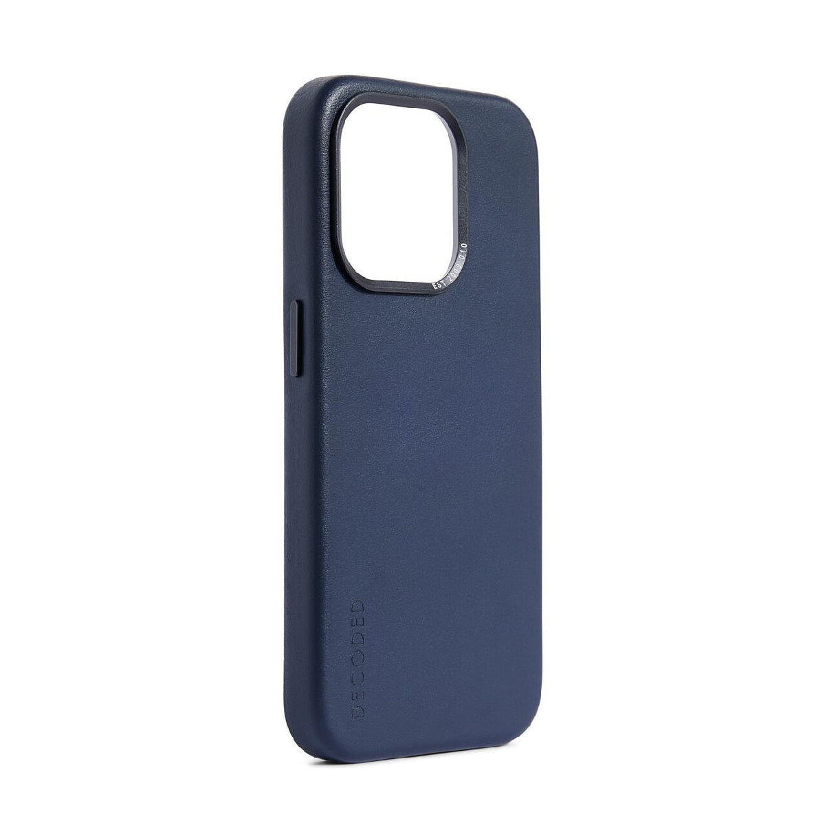 Husa de protectie Decoded cu MagSafe pentru iPhone 15 Pro, Piele, Albastru - iSTYLE RO