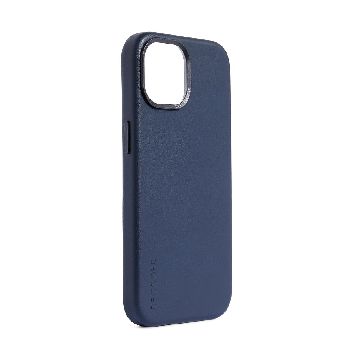 Husa de protectie Decoded cu MagSafe pentru iPhone 15, Piele, Albastru - iSTYLE RO