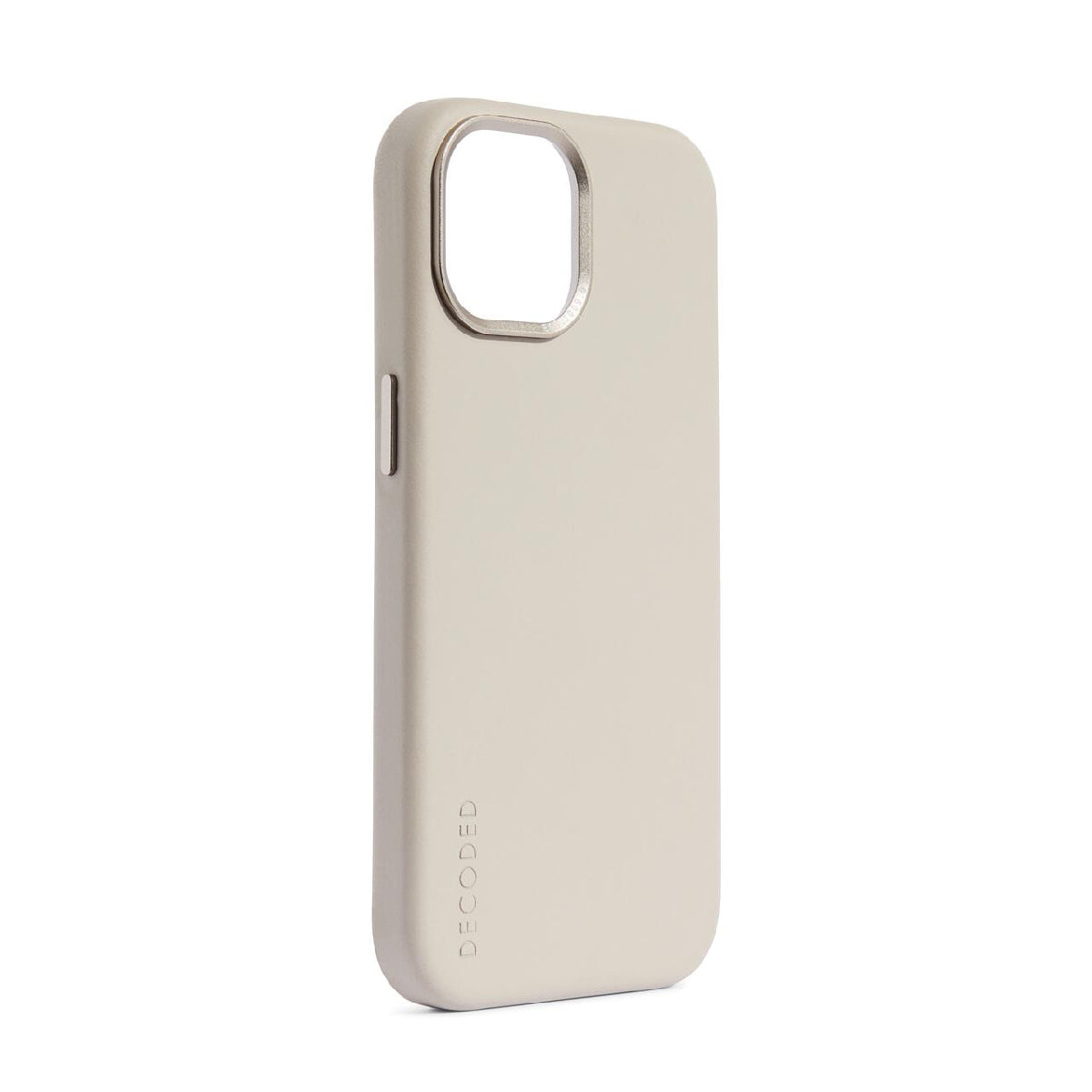 Husa de protectie Decoded cu MagSafe pentru iPhone 15, Piele, Bej - iSTYLE RO