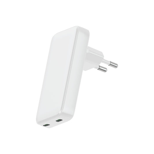 Adaptor priza Dviced 45W GaN 2 USB-C EU - Alb - iSTYLE RO