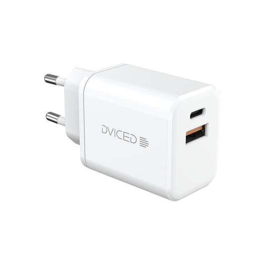 Adaptor priza Dviced Wall charger 35W GaN 1 USB-A, 1 USB-C EU - Alb - iSTYLE RO