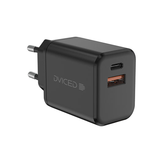 Adaptor priza Dviced Wall charger 35W GaN 1 USB-A, 1 USB-C EU - Negru - iSTYLE RO