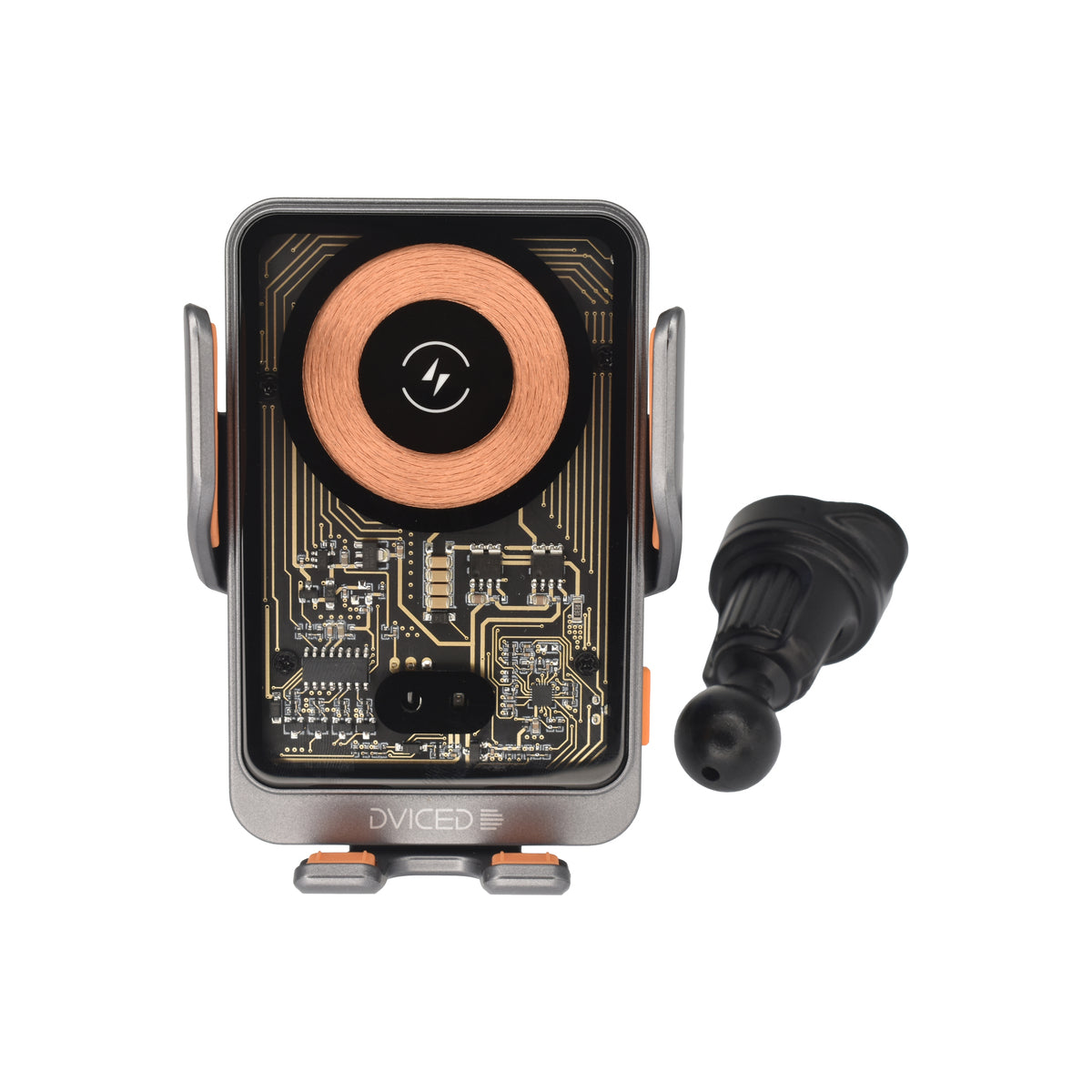 Incarcator auto Dviced Wireless, Gri - iSTYLE RO