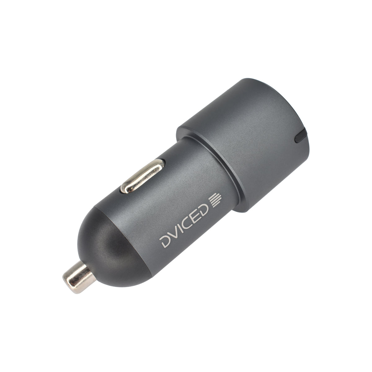 Incarcator auto Dviced Car charger 60W 1 USB-A, 2 USB-C - Gri - iSTYLE RO