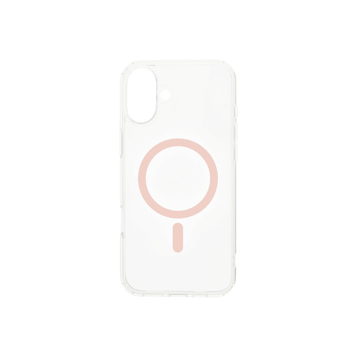 Husa de protectie Dviced cu Magsafe pentru iPhone 16, Roz Transparent - iSTYLE RO