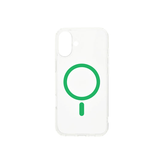 Husa de protectie Dviced cu Magsafe pentru iPhone 16, Verde Transparent - iSTYLE RO