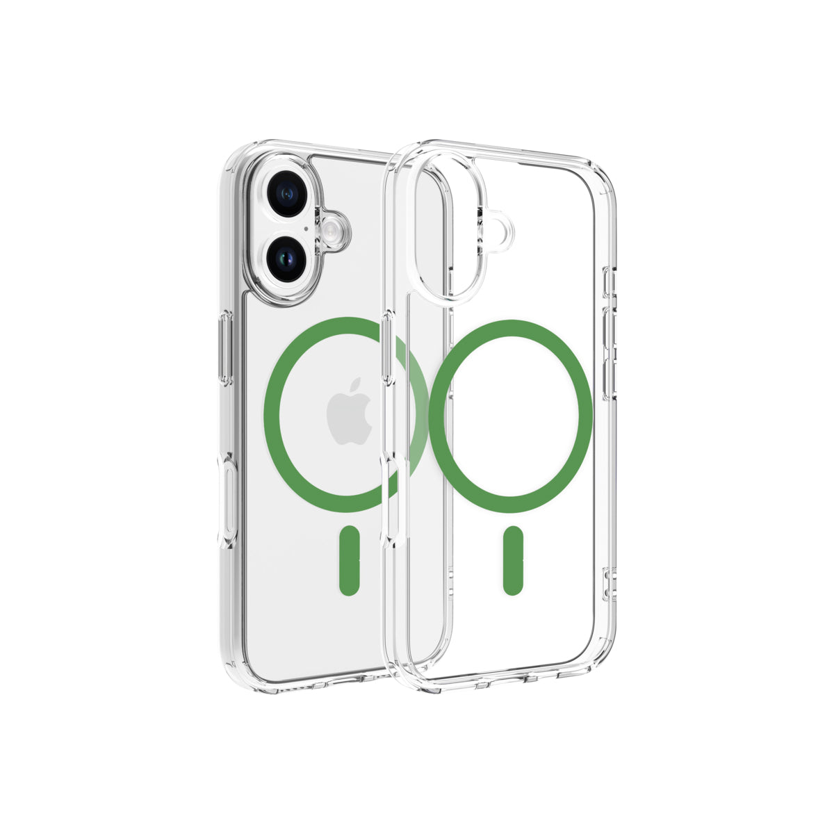Husa de protectie Dviced cu Magsafe pentru iPhone 16, Verde Transparent - iSTYLE RO