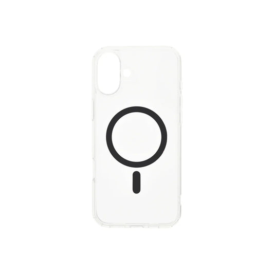 Husa de protectie Dviced cu Magsafe pentru iPhone 16, Negru Transparent - iSTYLE RO
