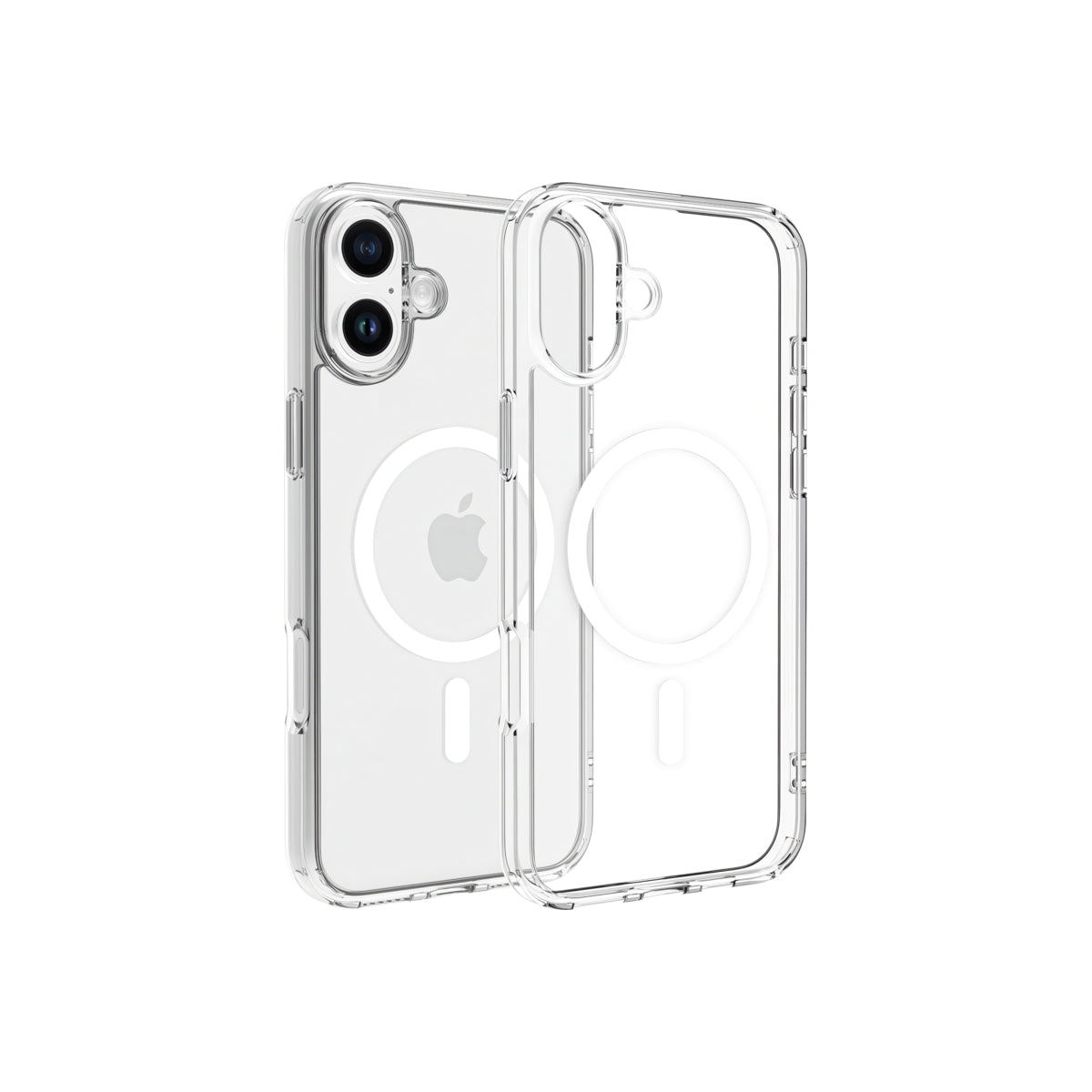 Husa de protectie Dviced cu Magsafe pentru iPhone 16 Plus, Alb Transparent - iSTYLE RO