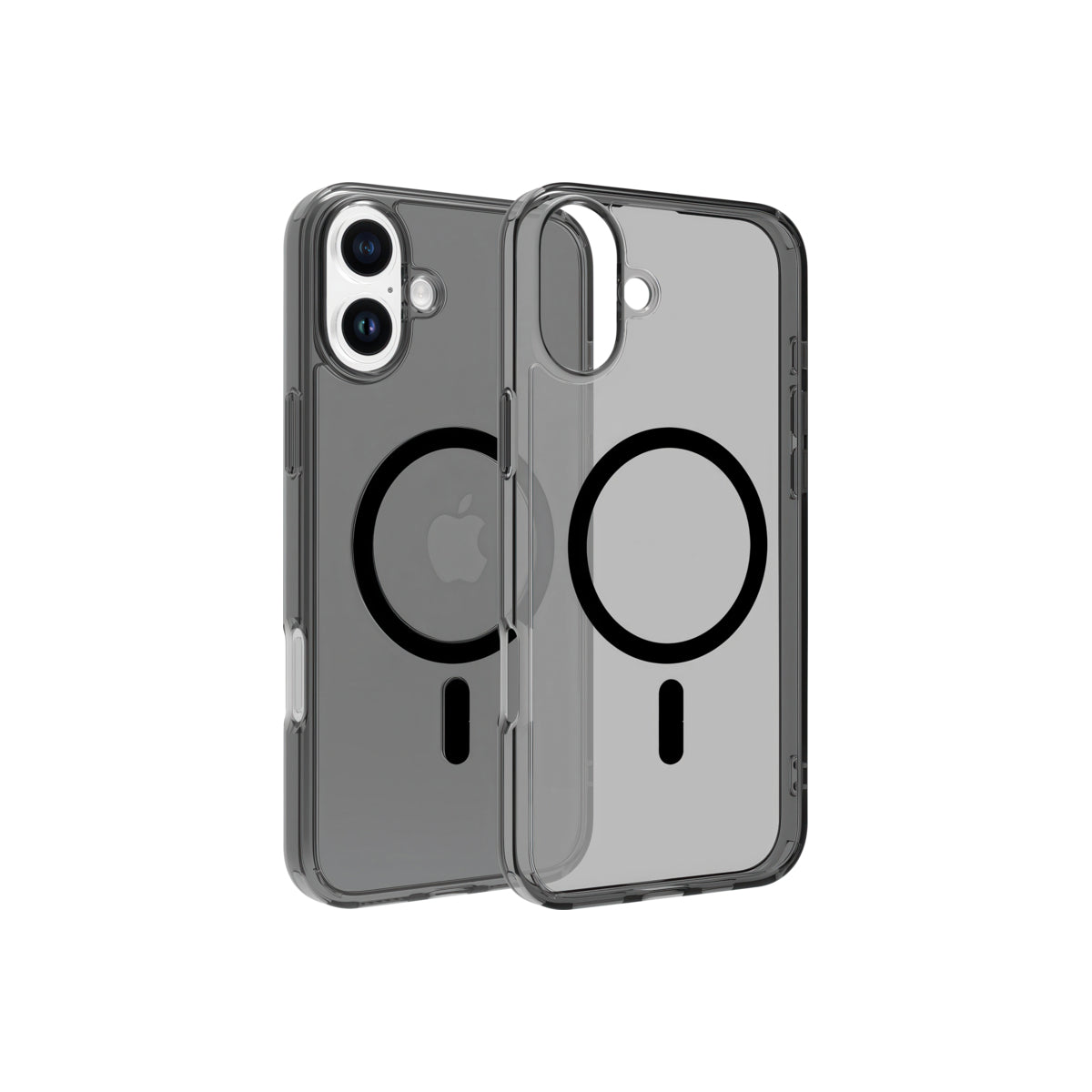 Husa de protectie Dviced cu Magsafe pentru iPhone 16 Plus, Negru Transparent - iSTYLE RO