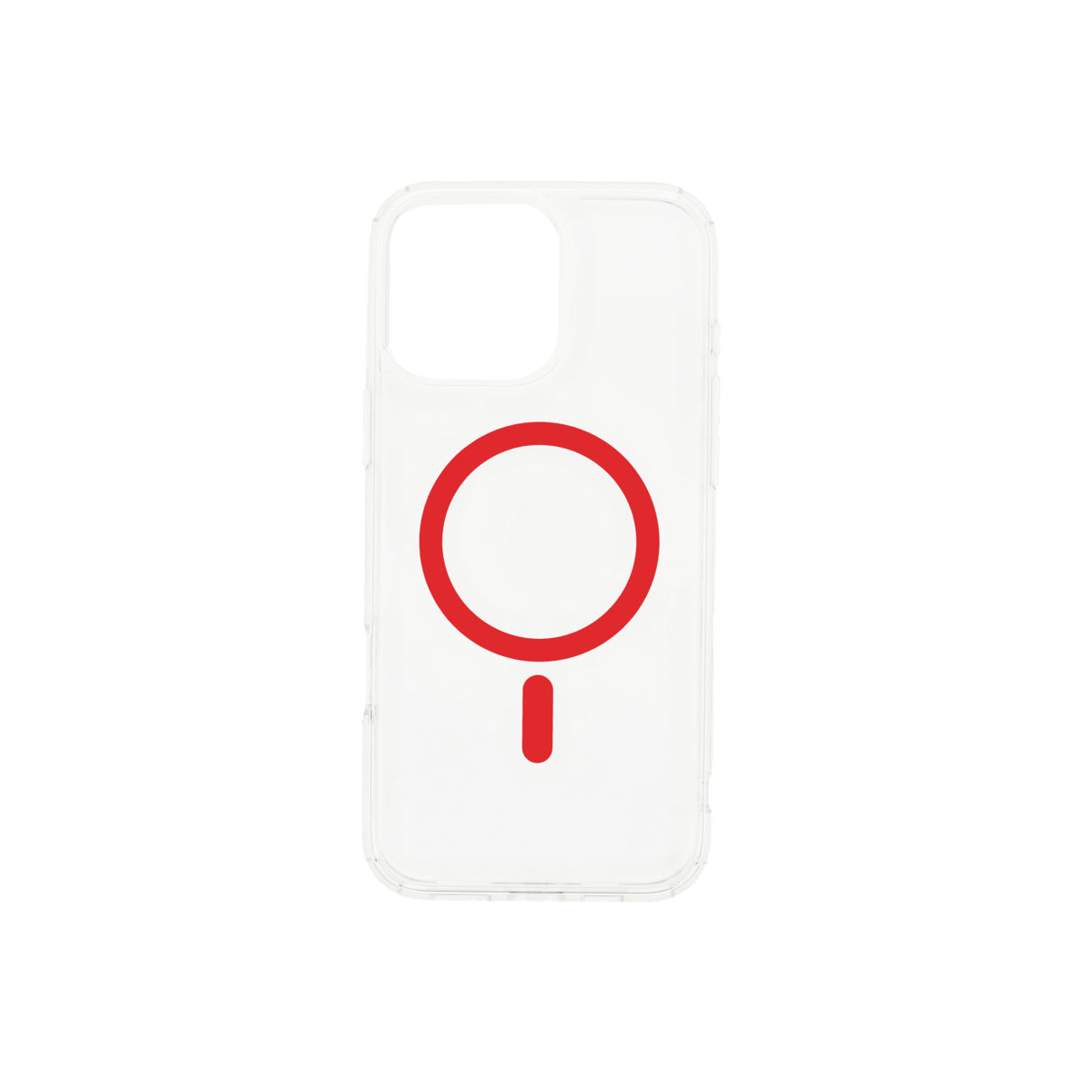 Husa de protectie Dviced cu Magsafe pentru iPhone 16 Pro, Rosu Transparent - iSTYLE RO