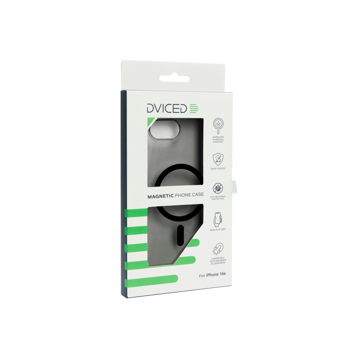 Husa de protectie Dviced Magnetic pentru iPhone 16e, Negru - iSTYLE RO