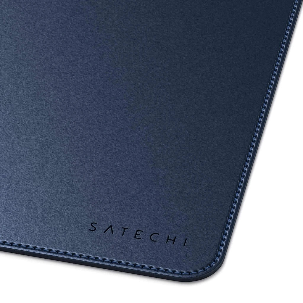 Mousepad Satechi DeskMate, Piele ecologica, Albastru - iSTYLE RO