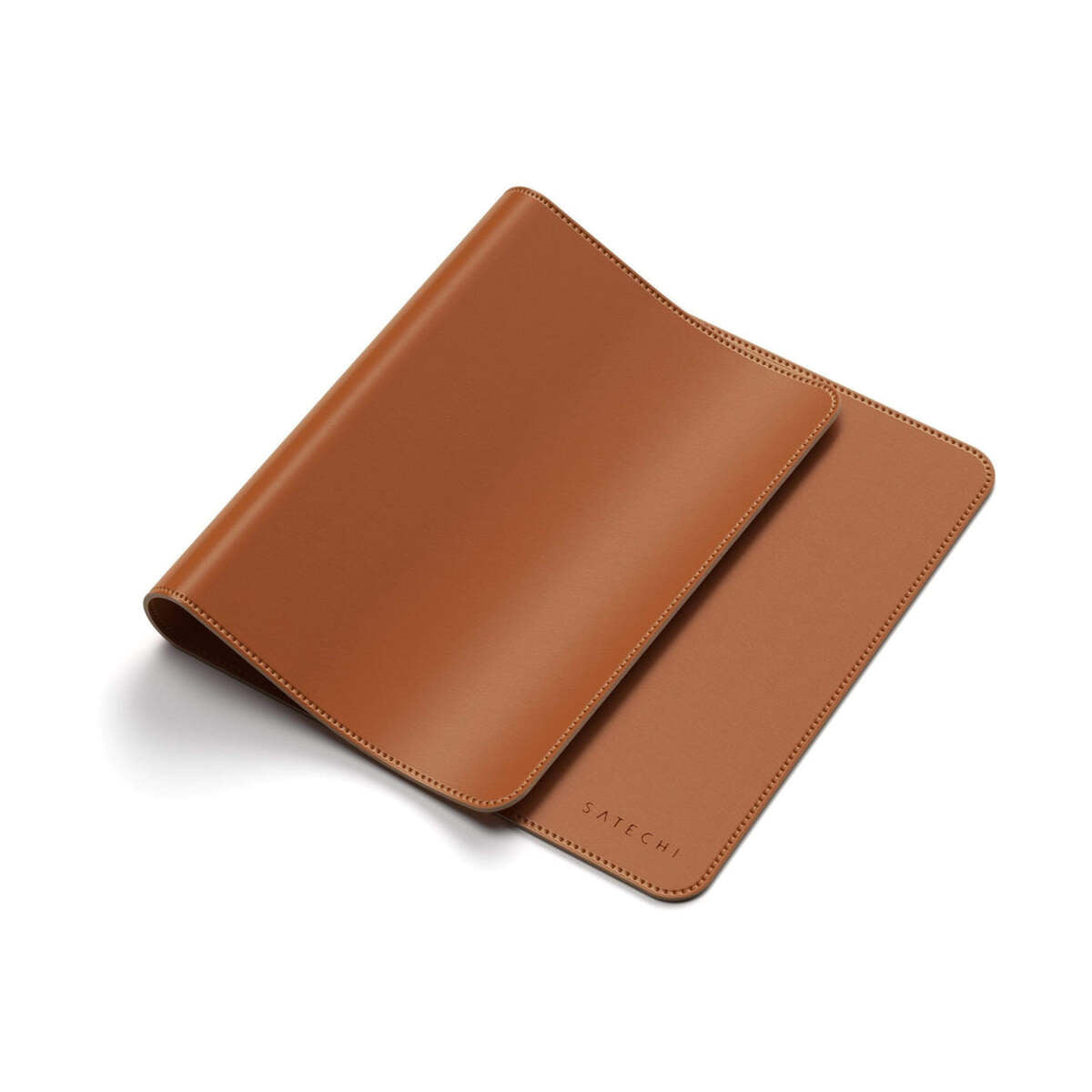 Mousepad Satechi DeskMate, Piele ecologica, Maro - iSTYLE RO