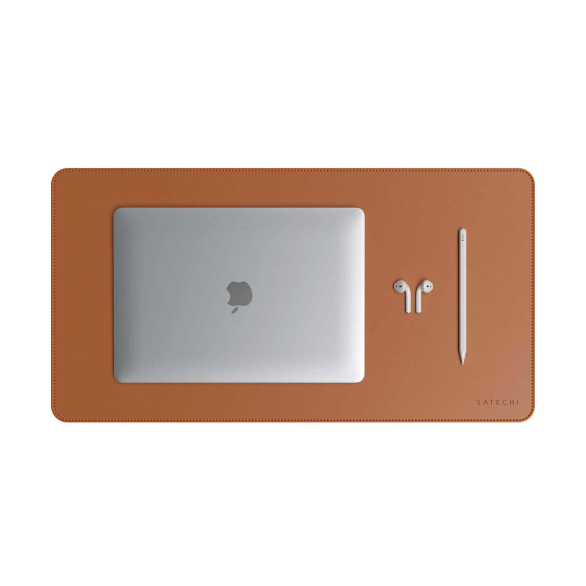 Mousepad Satechi DeskMate, Piele ecologica, Maro - iSTYLE RO