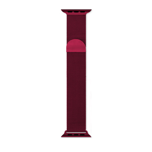 Curea Epico pentru Apple Watch 42/44/45mm Milanese Rosu - iSTYLE RO