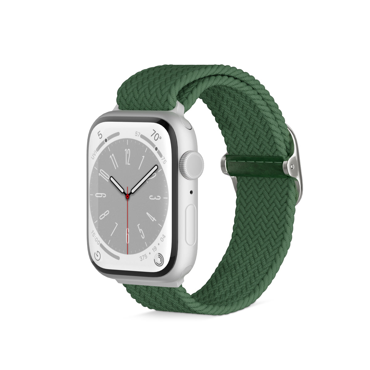 Curea Epico Strap Braided pentru Apple Watch 38/40/41mm, Verde - iSTYLE RO