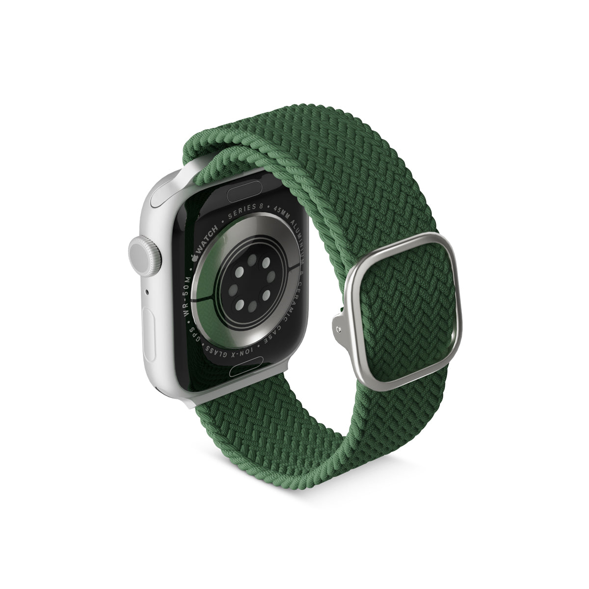Curea Epico Strap Braided pentru Apple Watch 38/40/41mm, Verde - iSTYLE RO