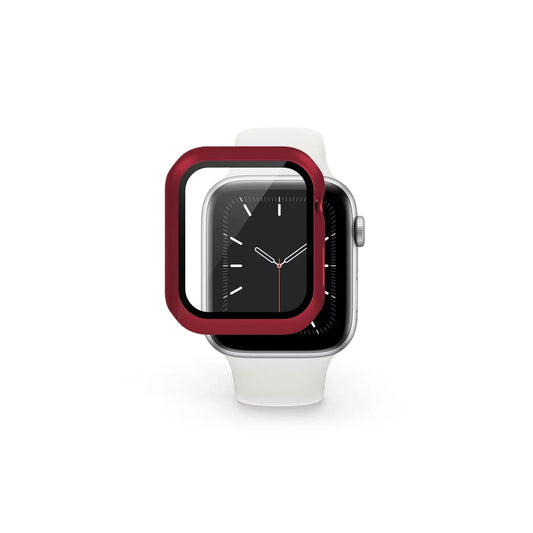 Husa de protectie Epico pentru Apple Watch 4/5/6/SE (44mm), Rosu - iSTYLE RO