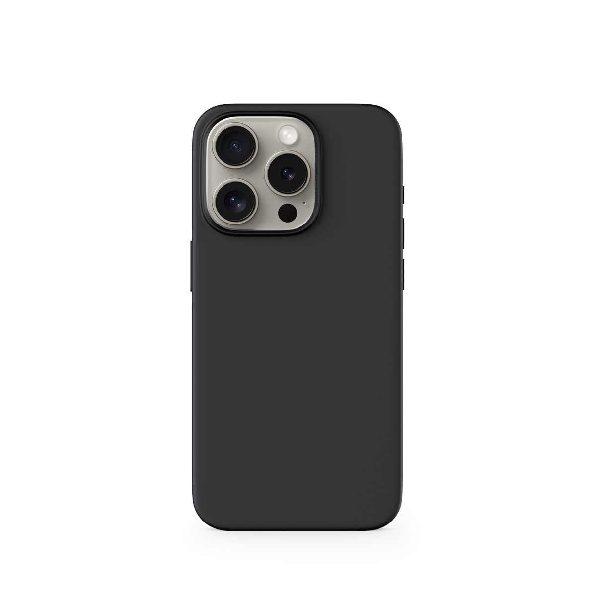 Husa de protectie EPICO din silicon pentru iPhone 16 Pro Max, Negru - iSTYLE RO