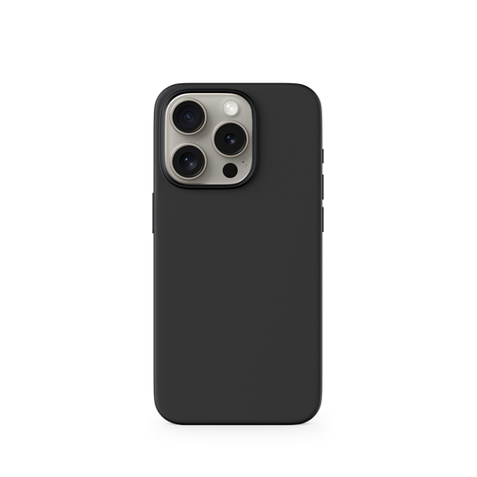 Husa de protectie EPICO din silicon pentru iPhone 16 Pro, Negru - iSTYLE RO