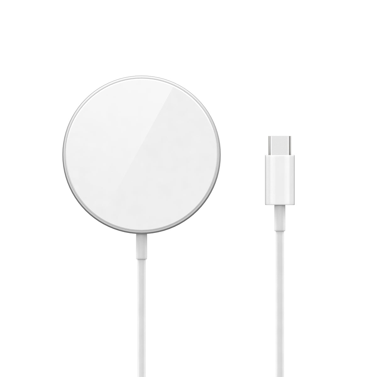 Incarcator iSTYLE wireless Fast Charge, Silver - iSTYLE RO