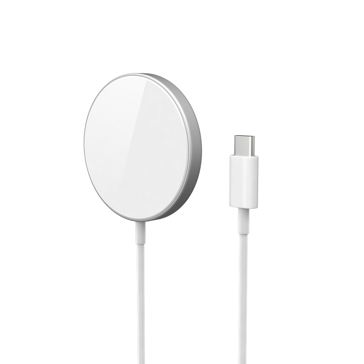 Incarcator iSTYLE wireless Fast Charge, Silver - iSTYLE RO