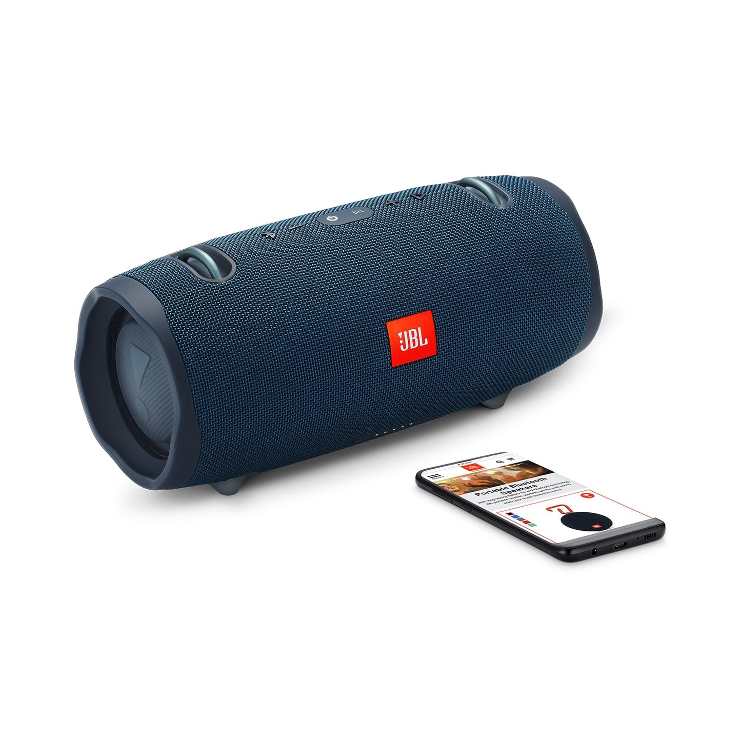 Boxa portabila JBL Xtreme 2, Bluetooth, IP67, Pro Sound, Albastru - iSTYLE RO