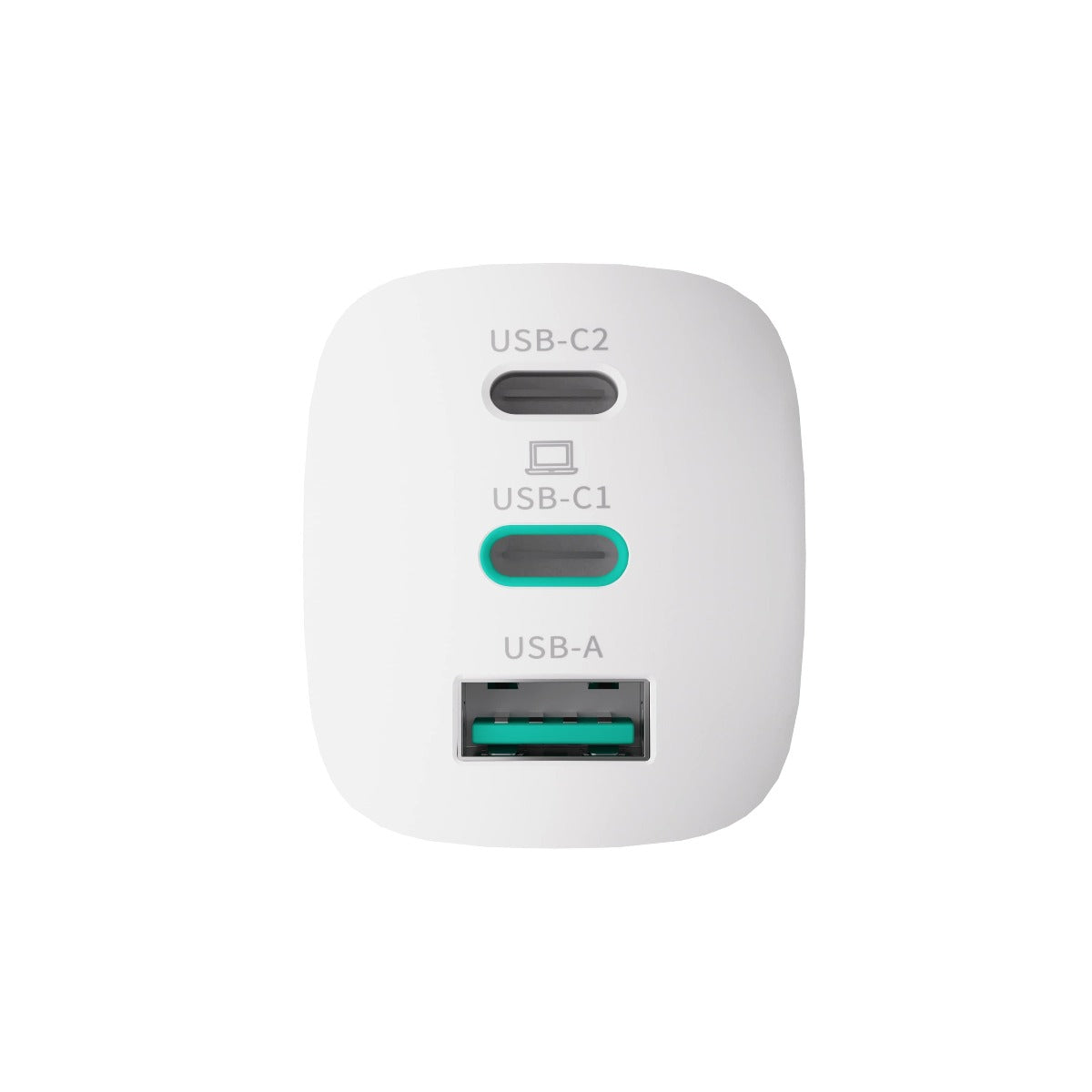Adaptor priza NEXT ONE fast charging cu trei porturi (2x USB-C, 1x USB-A), 65W GaN Charger - iSTYLE RO