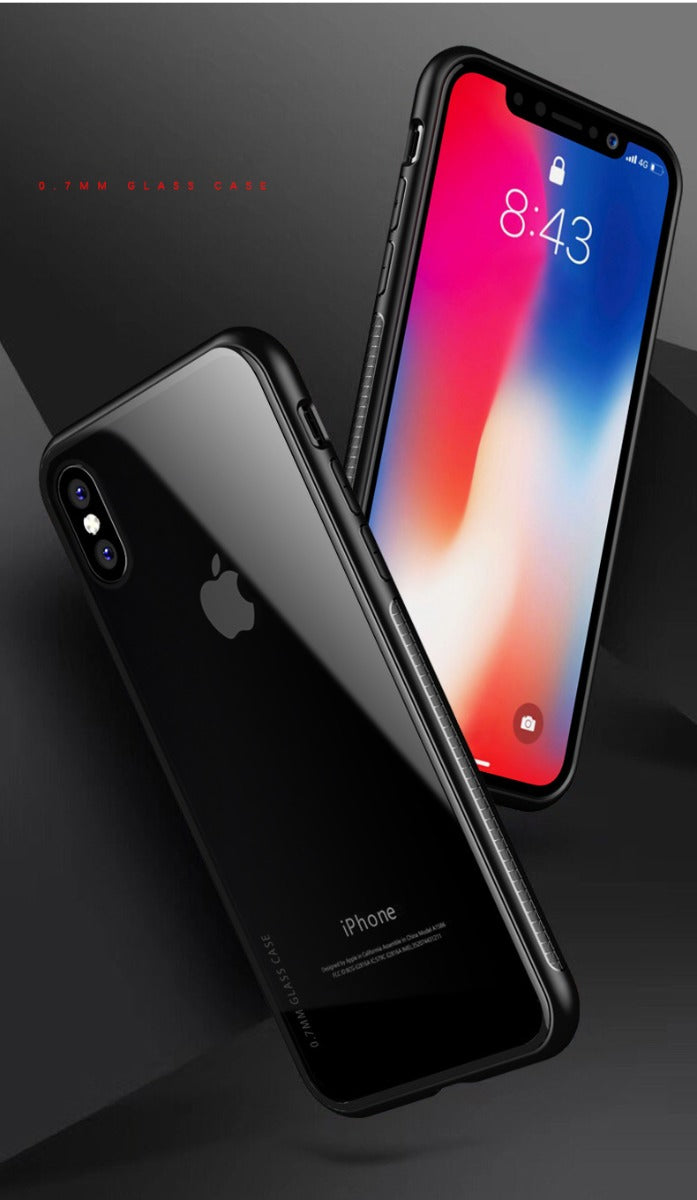 Husa de protectie sticla Epico pentru iPhone XR, Transparent - iSTYLE RO