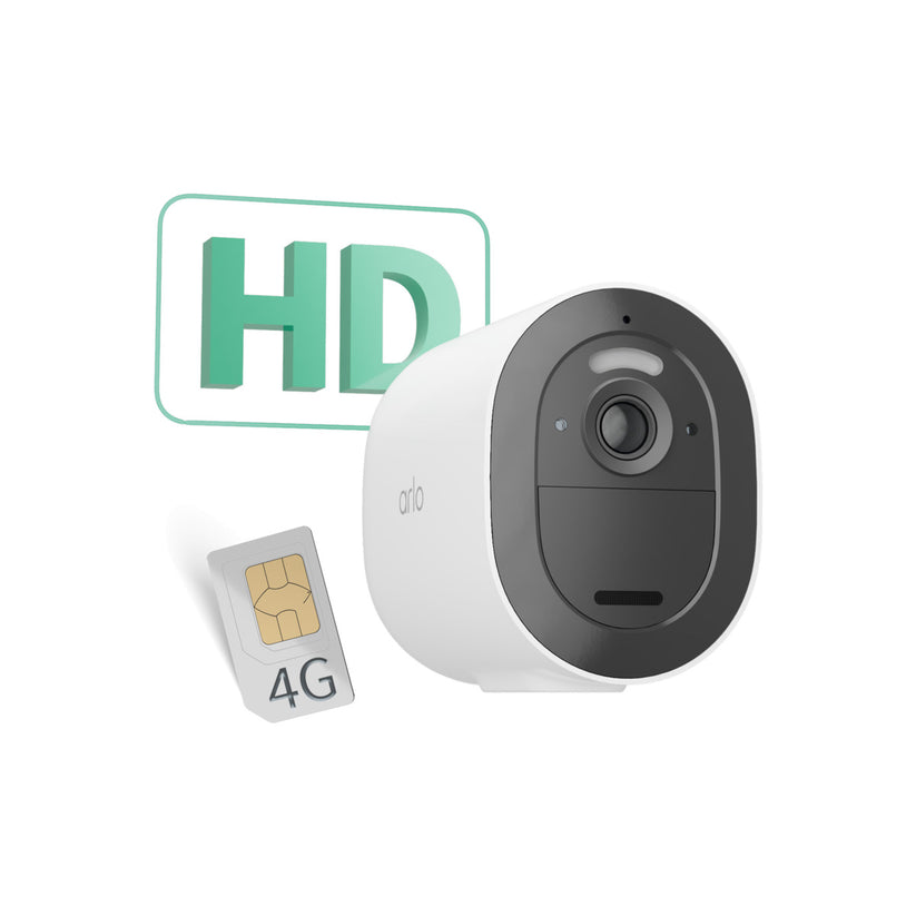 Camera de supraveghere Arlo Go 2 3G/4G SIM Outdoor Security Camera, Alb - iSTYLE RO