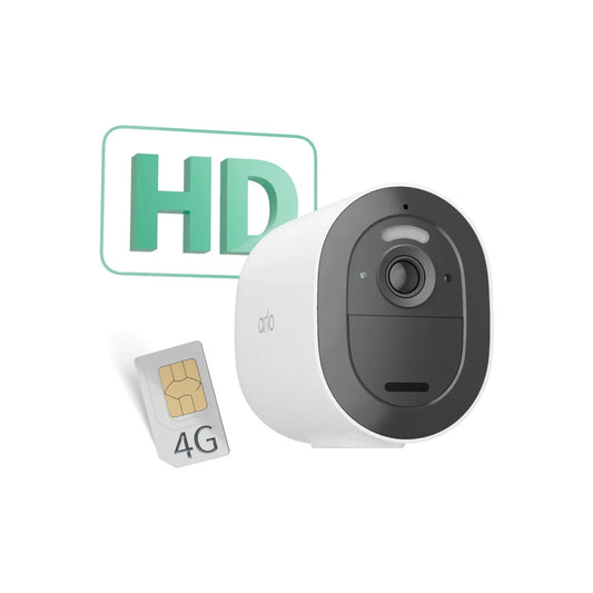 Camera de supraveghere Arlo Go 2 3G/4G SIM Outdoor Security Camera, Alb - iSTYLE RO
